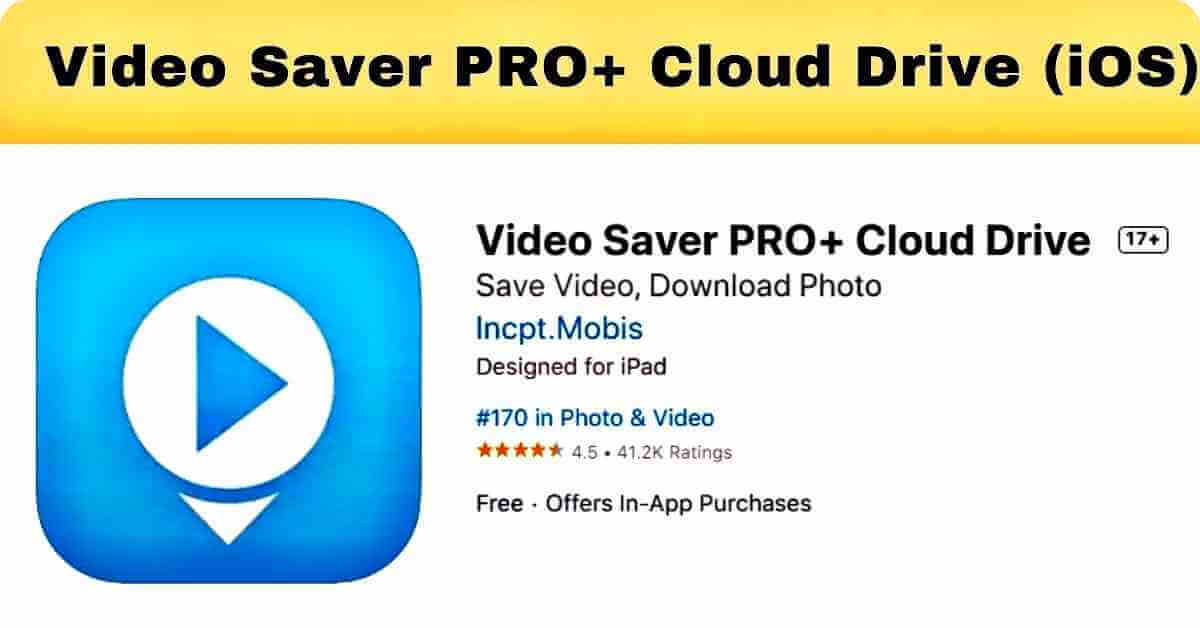 Video Saver PRO+ Cloud Drive