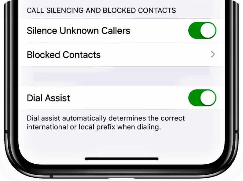 Auto-Silence Unknown Spam Callers