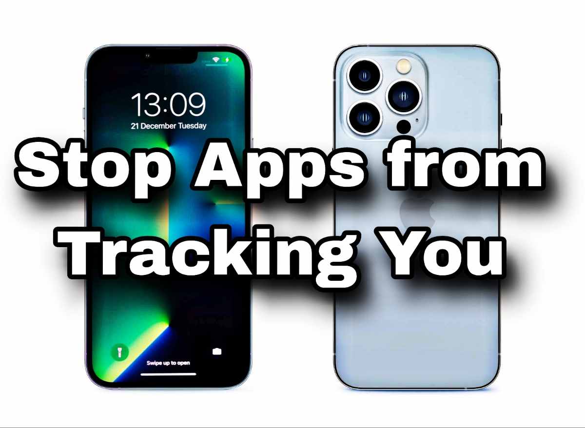 You can turn off tracking by apps.