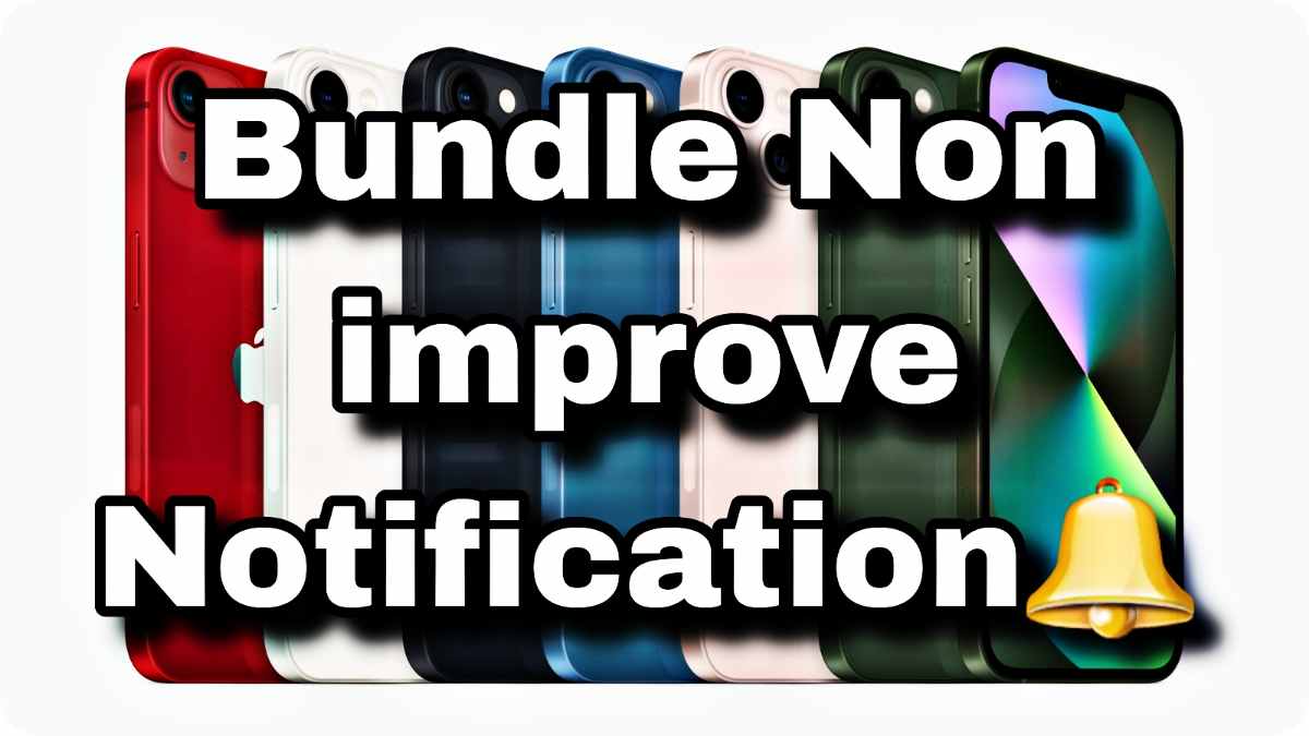 You can use the non-critical notifications bundle