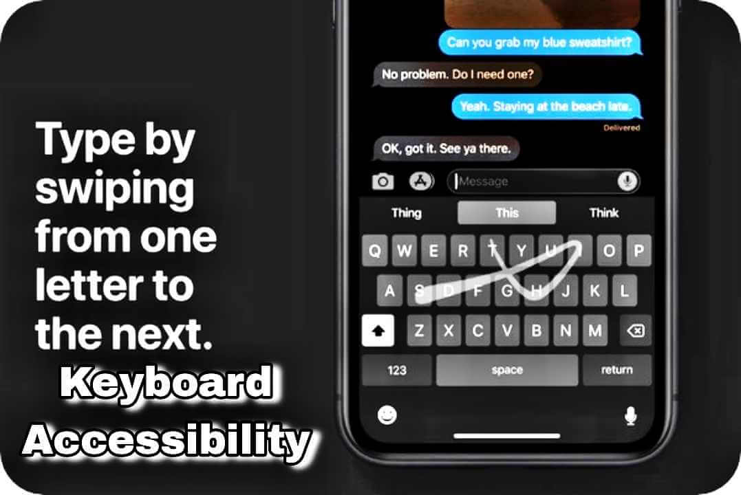 Accessibility of the Keyboard 
