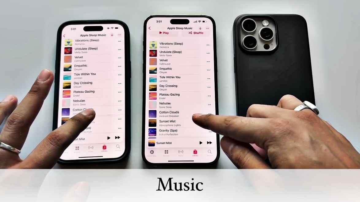 What updates have come in the music application