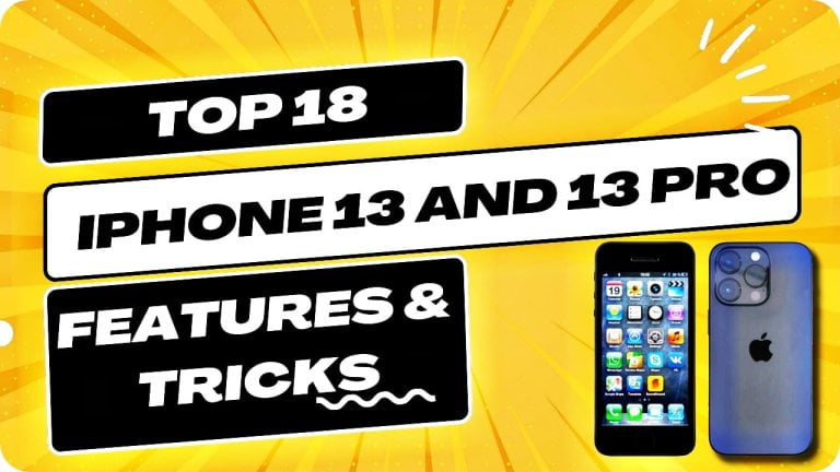 Which is the iphone 13 hidden features and tricks