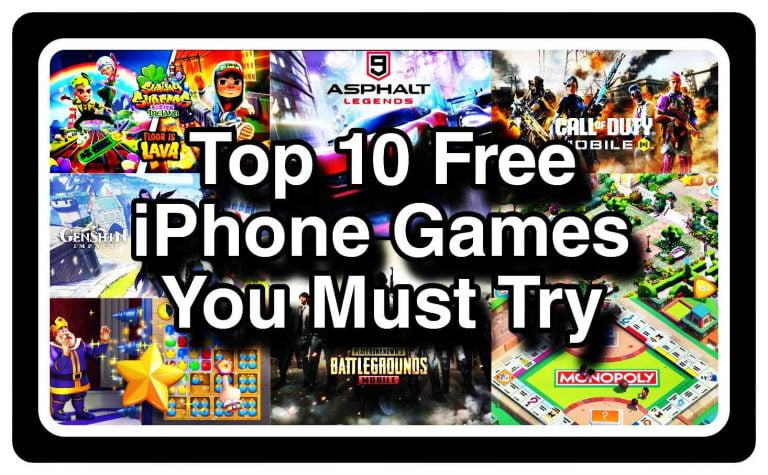 Top 10 Free best iPhone Games