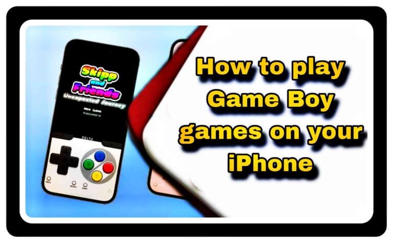How to play Game Boy games on your iPhone