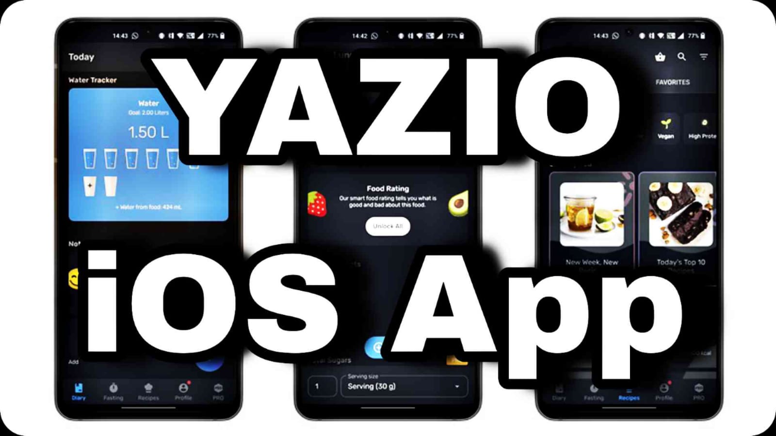 Yazio iOS Apps