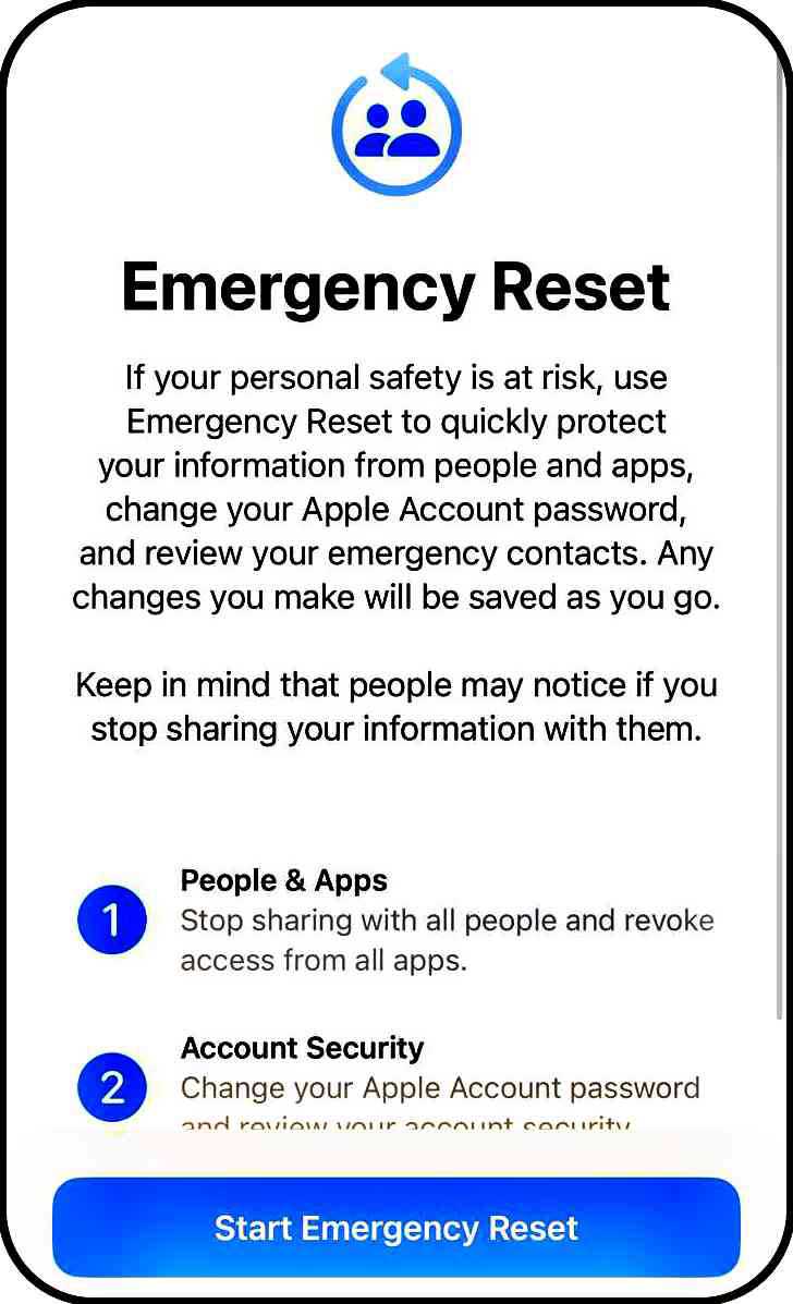 iPhone security features